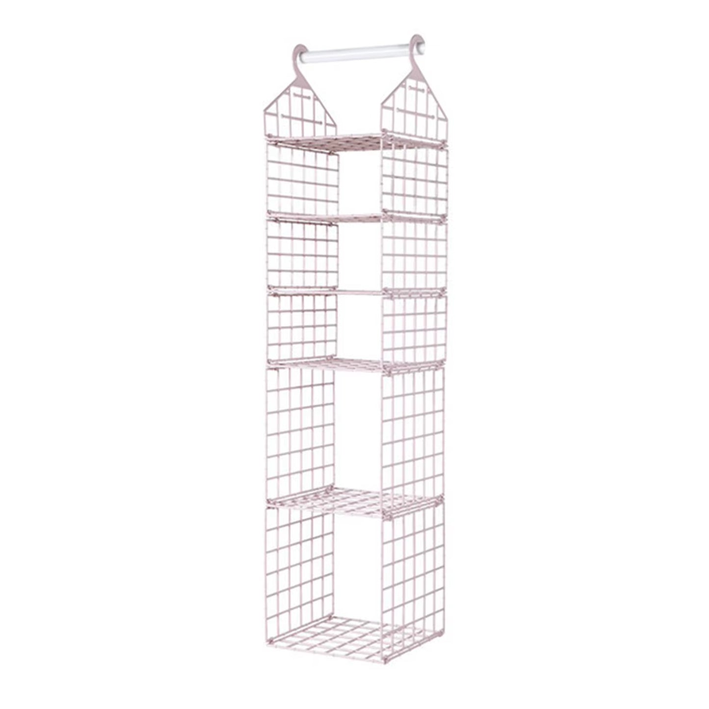 ClosetMax™ Foldable Hanging Organizer – Multi-Tier Space Saver for Pajamas, Coats, Sweaters & More