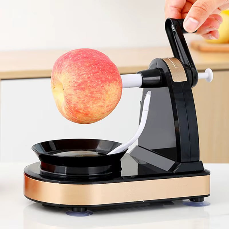 PeelPro™ Automatic Fruit & Veggie Peeler – Multi-Functional Apple, Pear, Potato Cutter & Slicer